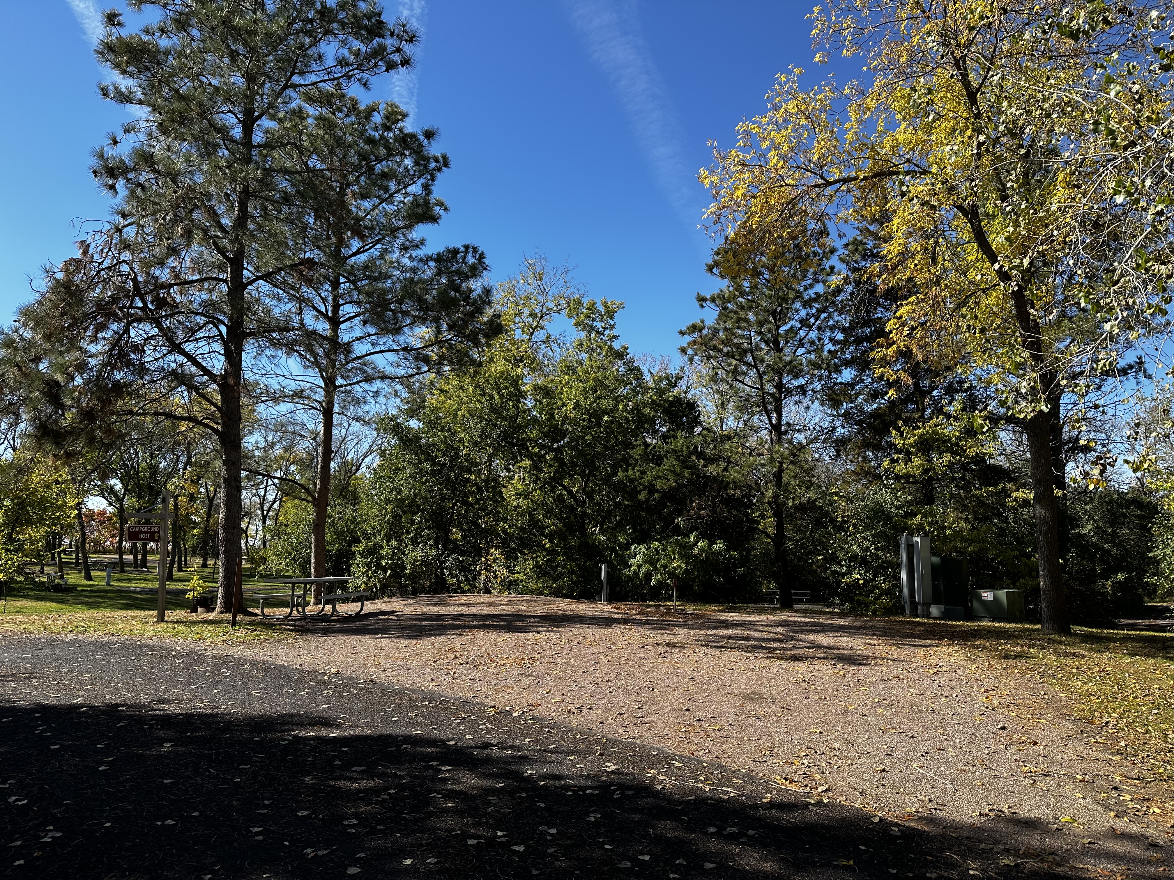 Campsite info page