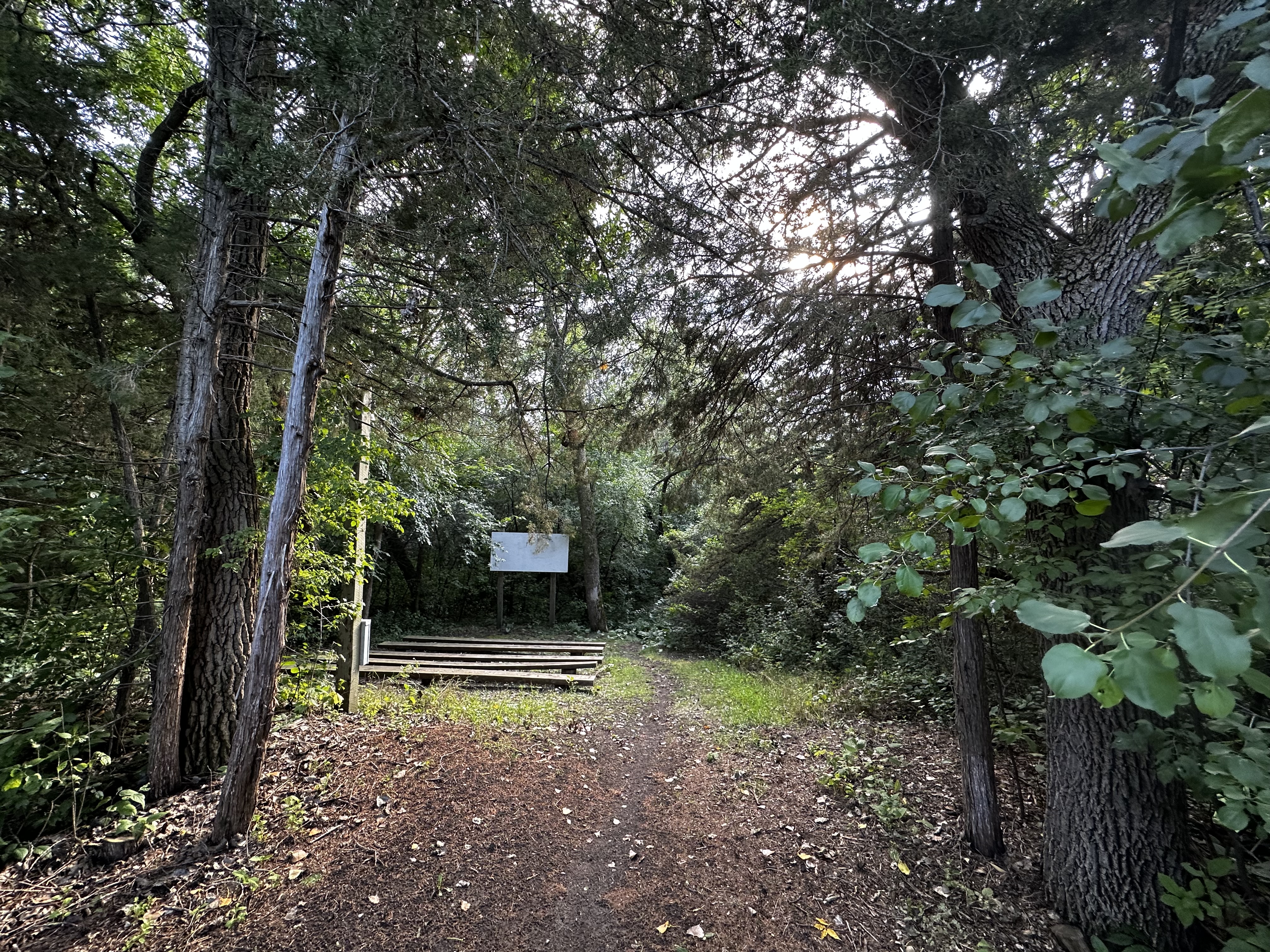 Campsite info page